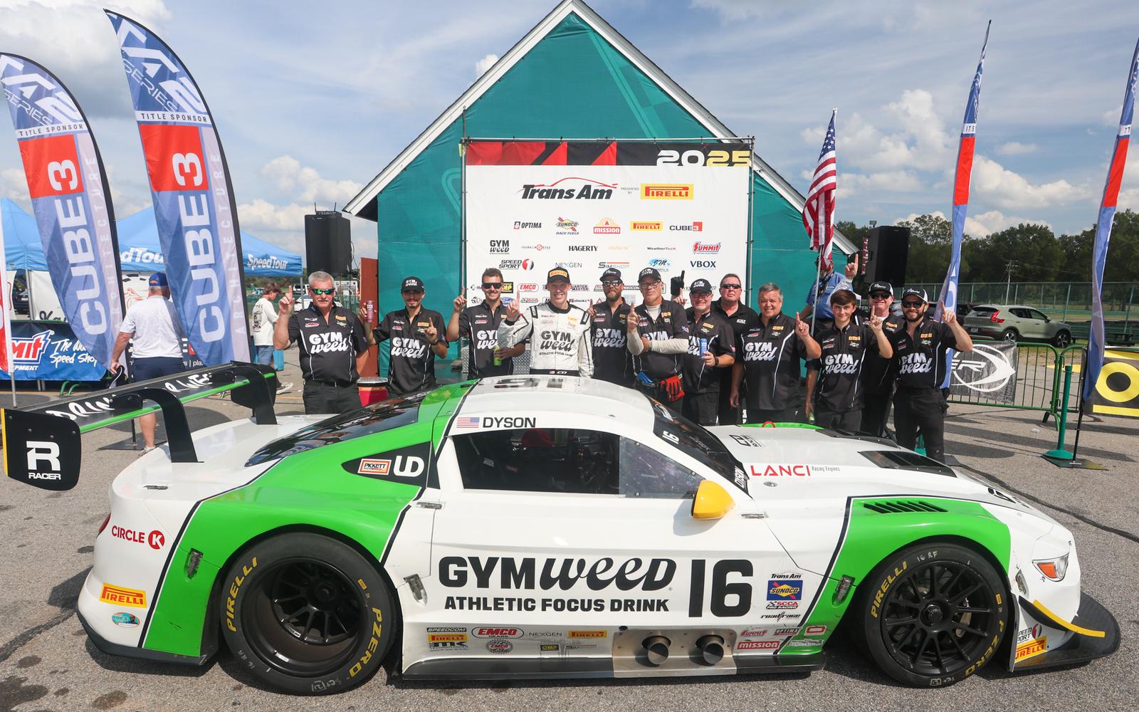 Chris Dyson Last to First At VIR For 29th Trans Am Win
